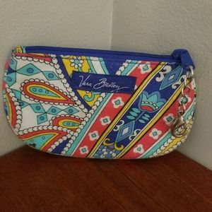 Vera Bradley Marina Paisley coin purse